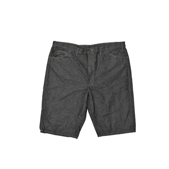 Dickies Men's Size 48 Black Denim Carpenter Shorts Relaxed Fit Y2K Loose - Picture 1 of 8